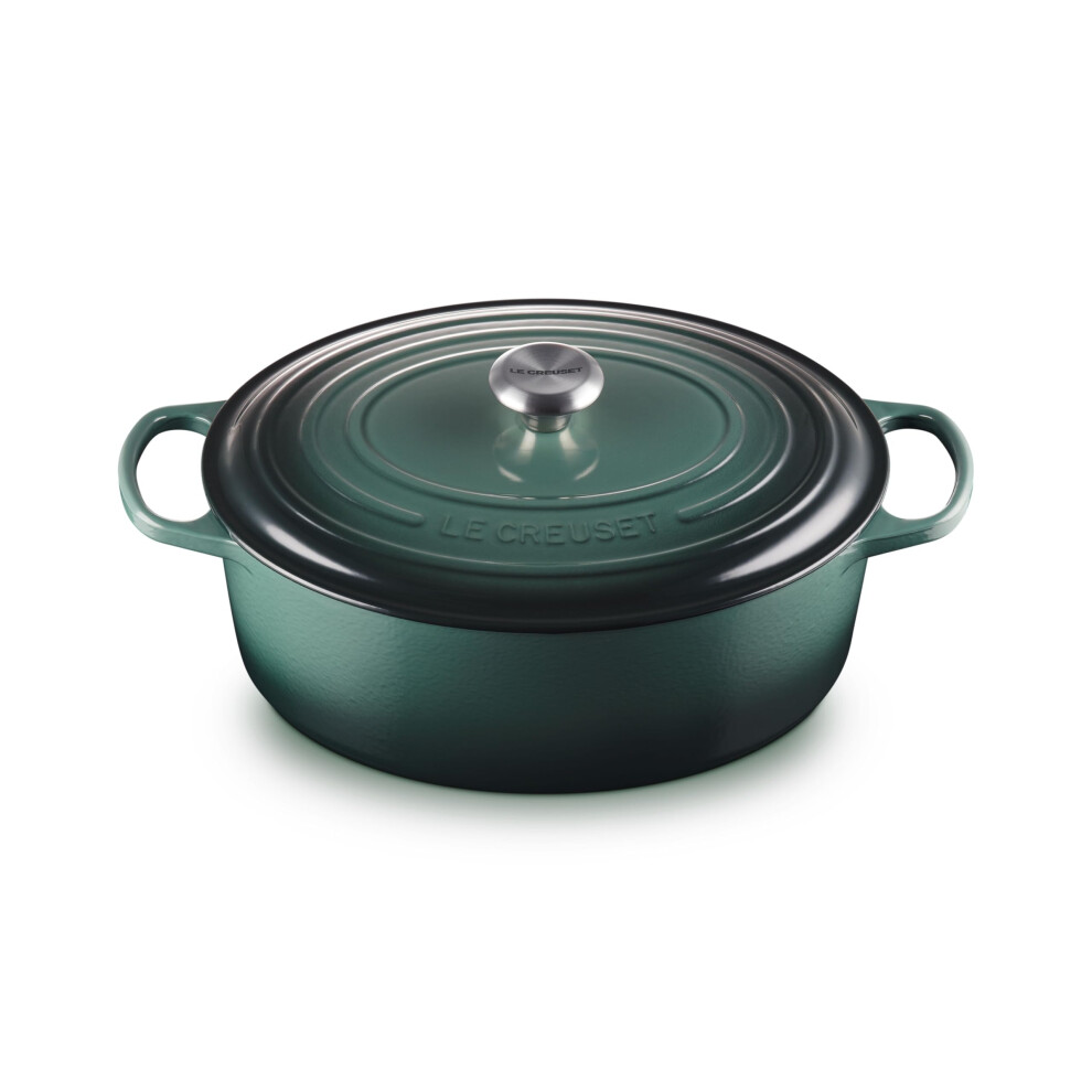 Le Creuset Enameled Cast Iron Signature Oval Dutch Oven  8 qt.  Artichaut