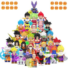 (32PCS Anime Dragon Ball) Anime Dragon Ball Collect Children's Toys Mini Figures Fit Lego