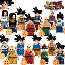 (16PCS Anime Dragon Ball -C) Anime Dragon Ball Collect Children's Toys Mini Figures Fit Lego