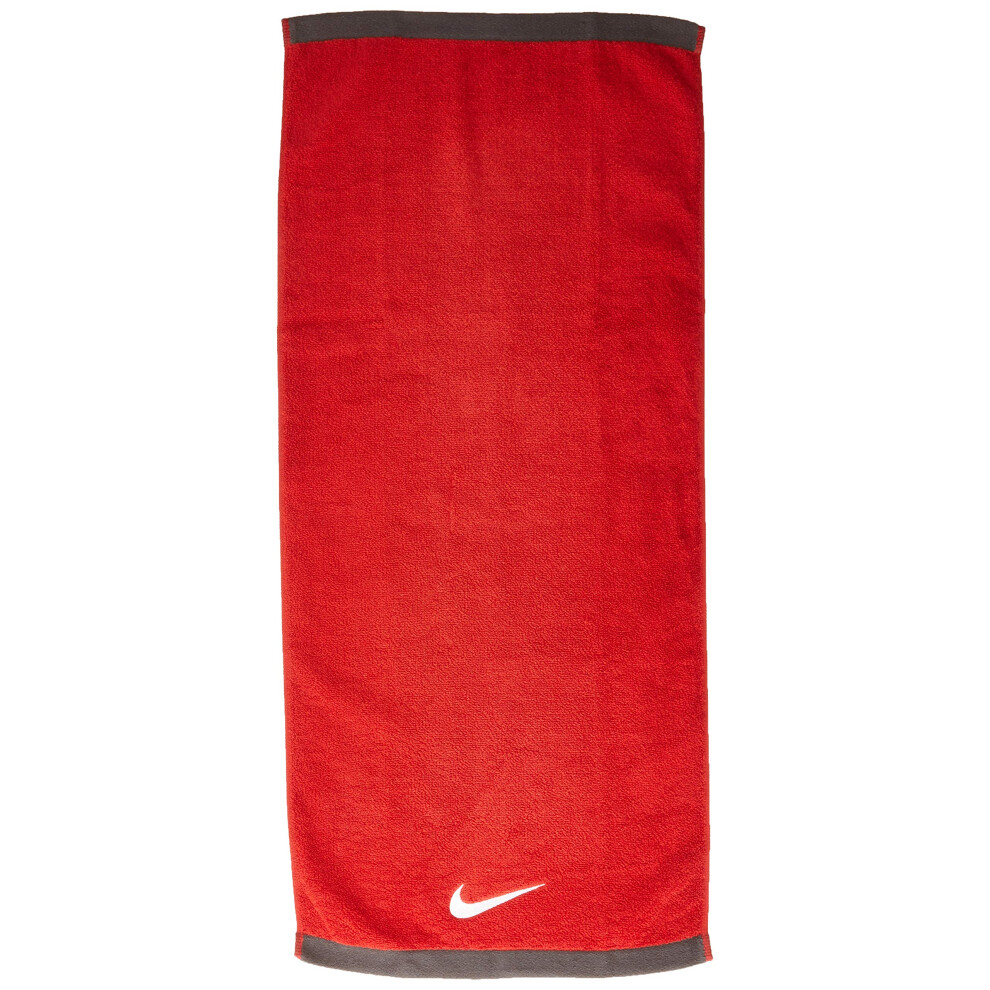 Nike Fundamental Towel  Medium  Sport Red/White