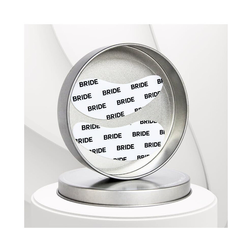 Unverzichtbare Augenmaske Fur Die Braut Zur Behandlung Von Augenringen, Faltchen Und Geschwollenen Augen. 1 Paar Weisse, Wiederverwendbare Augenkl-image