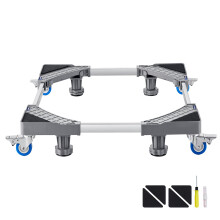 VEVOR Mini Koelkast Stand, 27'' Universele Mobiele Basis met 4 Sterke Voeten, 4 Vergrendelbare Zwenkwielen