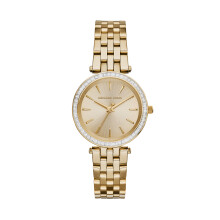 Michael Kors Darci Damenuhr mit drei Zeigern, goldfarben (Modell: MK3365)