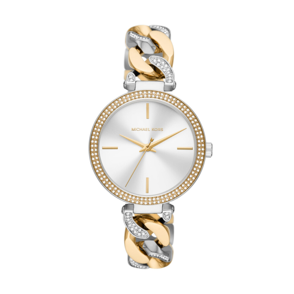 Michael Kors Catelyn Three-Hand Two-Tone Stainless Steel Chain Women's Watch (Model: MK4633)