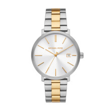 Michael Kors Blake -kolmiviisarillinen, kaksiv rinen ruostumattomasta ter ksest valmistettu miesten rannekello (malli: MK9134)