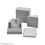 Michael Kors Michael Kors Silverfärgade Logo Pave Stud Örhängen 5