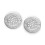Michael Kors Michael Kors Silverfärgade Logo Pave Stud Örhängen 2