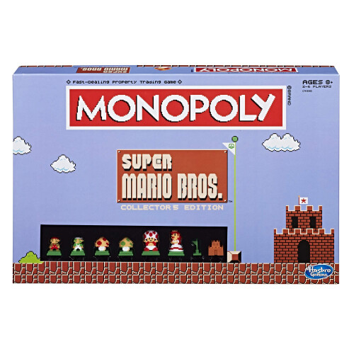 Hasbro Monopoly: Super Mario Bros. Έκδοση Συλλεκτών Επιτραπέζιο Παιχνίδι