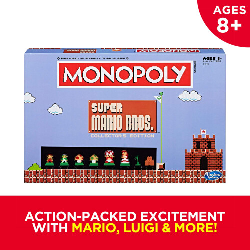 Hasbro Monopoly: Super Mario Bros. Έκδοση Συλλεκτών Επιτραπέζιο Παιχνίδι 2