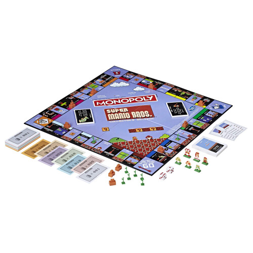 Hasbro Monopoly: Super Mario Bros. Έκδοση Συλλεκτών Επιτραπέζιο Παιχνίδι 1