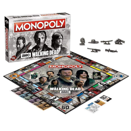 USAopoly USAopoly AMC The Walking Dead Monopoly Board Game