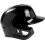 Rawlings | MACH Single Ear Batting Helmet | Left Hand Batter | Large | Black 2