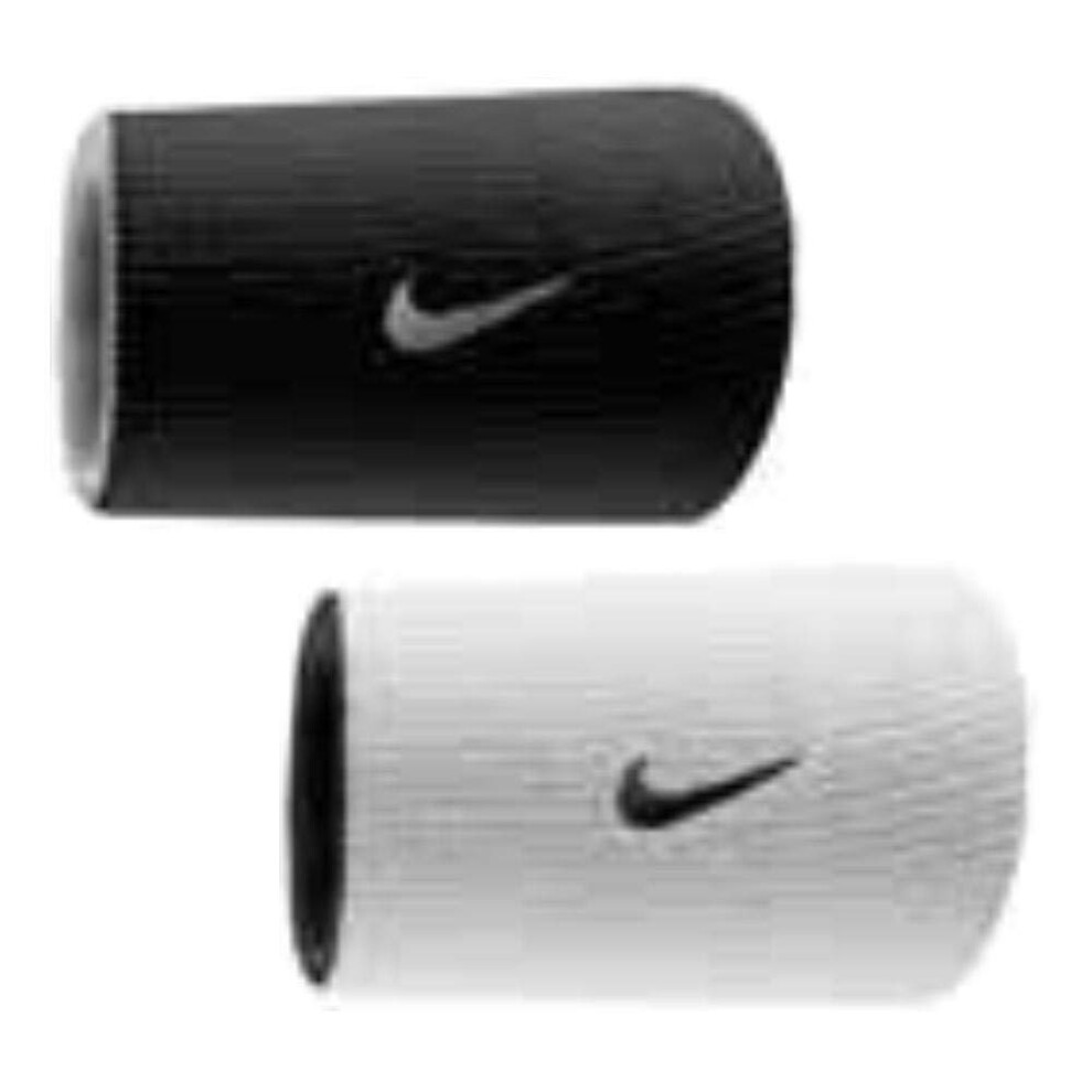 Nike Premier Home and Away Doublewide Wristbands (Black/White  Osfm)
