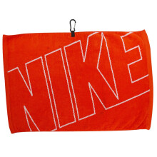 Nike Golf 16 """" x 24 """" Jacquard Towel - laranja/branco