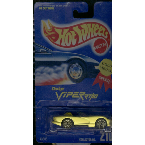 Hot Wheels Hot Wheels Gold Ultra Hots Dodge Viper RT/10 #210 Jaune