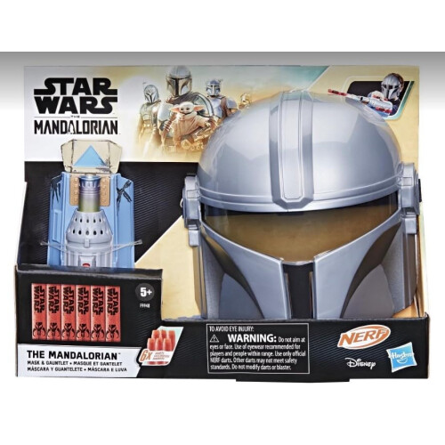 Star Wars STAR WARS NERF The Mandalorian Rocket Gauntlet + Mask Set ?a????d? NERF    e    e????a ??a pa?d??, 5 et?? ?a? ??? 1