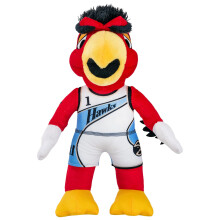 Bleacher Creatures Atlanta Hawks Harry The Hawk 10"""" plysfigur - en maskot til leg eller udstilling