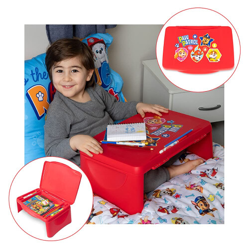 Paw Patrol Παιδικό Γραφείο Lap Paw Patrol με Αποθήκευση - Αναδιπλούμενο Καπάκι και Σχεδίαση 1