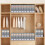 4-Pack Bed Sheet Organizers with Handles & Windows Foldable Grey 7