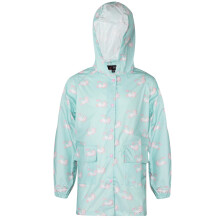 (7-8 Years, Unicorn) A2Z Kids Girls Unicorn Hooded Raincoat Age 5-13