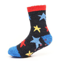 (3-6 Years (9-12), Stars) Kids Soft Fluffy Non-Slip Socks Age 3-14 Years