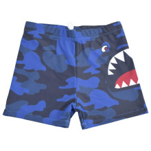 (4-5 Years, Camo Shark) Kids Boys Quick Dry Beach Swim Shorts Age 2-14