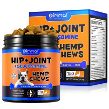 150 Duck Flavour Chews for Dogs, Joint Strength & Hip Supplement