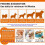 150 Duck Flavour Chews for Dogs, Joint Strength & Hip Supplement 8