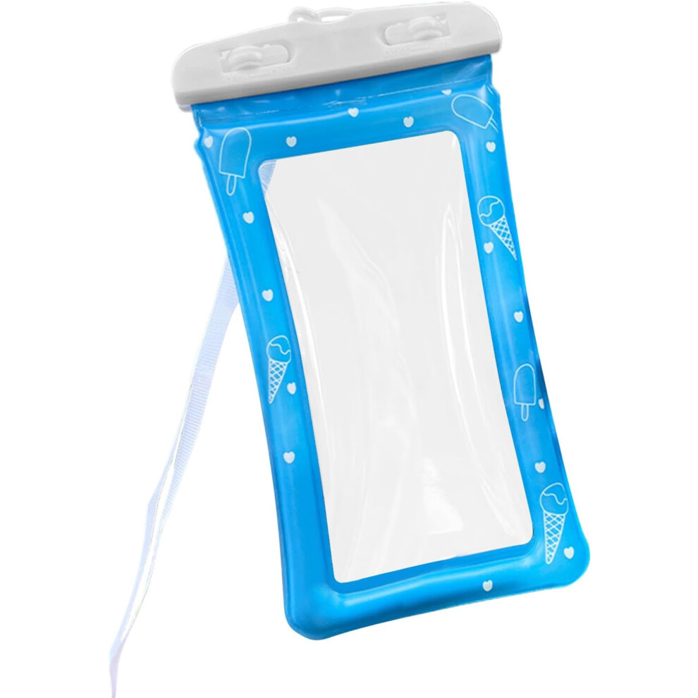 Waterproof Phone Pouch | Floating Touchscreen Clear Phone Bag | Sandproof Watertight Dustproof Quick-Dry Bag For Beach Cruise Swimming Snorkeling Kaya