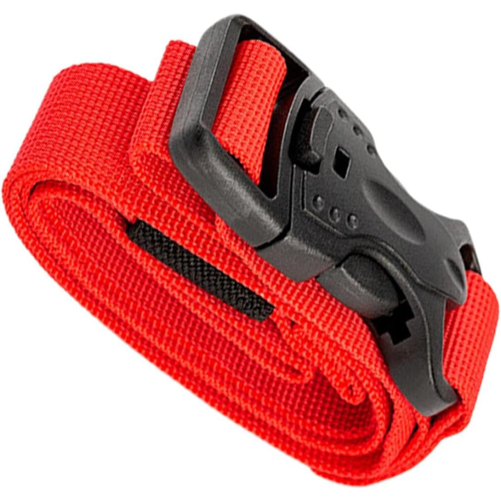 (1M) Suitcase Belt - Nylon Lashing Straps,Adjustable Cargo Safe Belt for Luggage Protection and Easy Identification