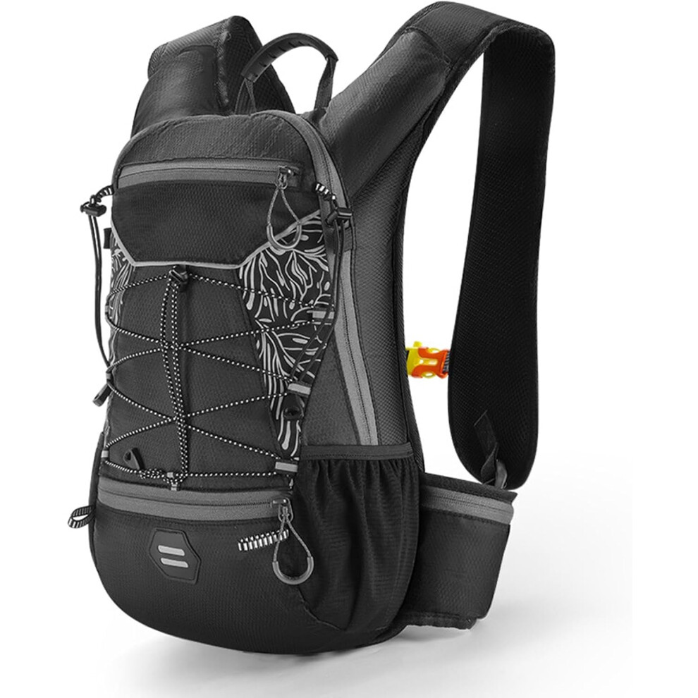 Trail Backpack,16L Climbing Backpack | Reflective Outdoor Daypack, Breathable Travel Day Backpack Multifunctional For Women Men Outdoor Adventures