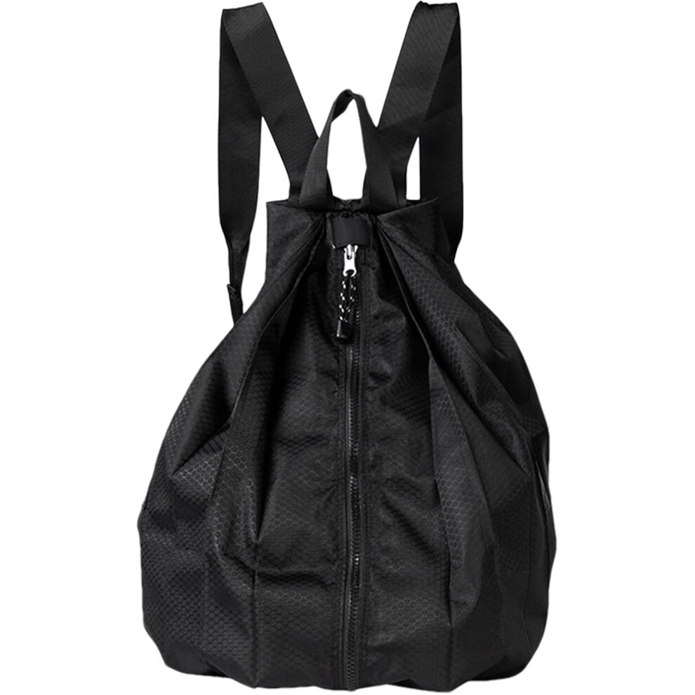 (Black) Packable Backpack,Waterproof Day Packs Lightweight for Men | Portable Casual Daypack Backpacks for Outdoor Sports Camping Beach Park