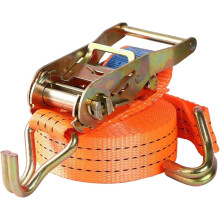 (N, 8m long) Tie Down Ratchet Straps - Ratchet Straps Heavy Duty with J-Hooks,Adjustable Tensioning Belt with Strap Tightener for Van Trailer Cargo Motorcycle
