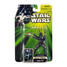 Star Wars Episode II Attack of The Clones Previewfiguur: Jango Fett