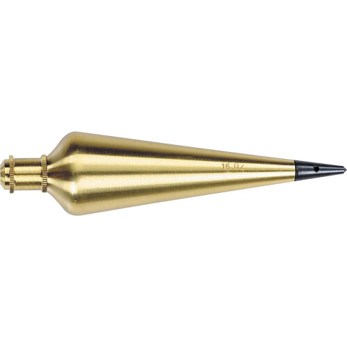 Stanley 47-973 8-온τζ Brass Plumb Bob 2