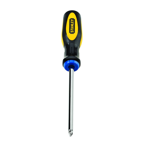 STANLEY Stanley 60-002 Standard Fluted Phillips Tip Screwdriver, 2 Point X 4 Inch 1