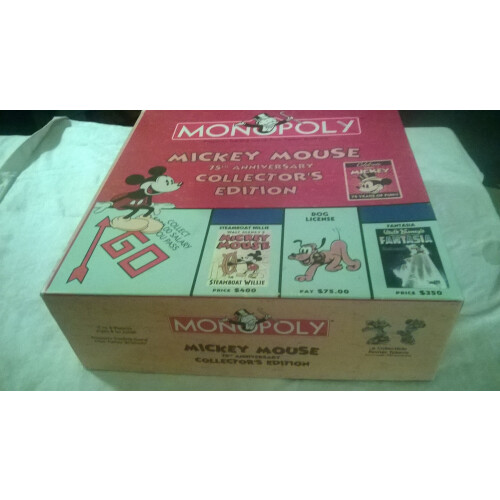 USAopoly USAOPOLY Mickey Mouse 75th Anniversary Monopoly 1