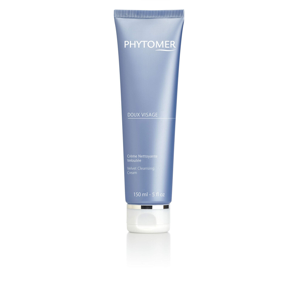 Phyto Phytomer Doux Visage Velvet Facial Cleansing | Gentle Facial Cleanser & Make-Up Remover | For Soft Hydrated Skin | Safe & Natural Ingredients | Cream
