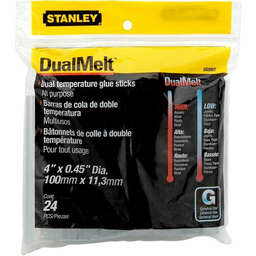 STANLEY Lepiace tycinky Stanley GS20DT s dvojitou teplotou, 10 cm, 24 kusov 1