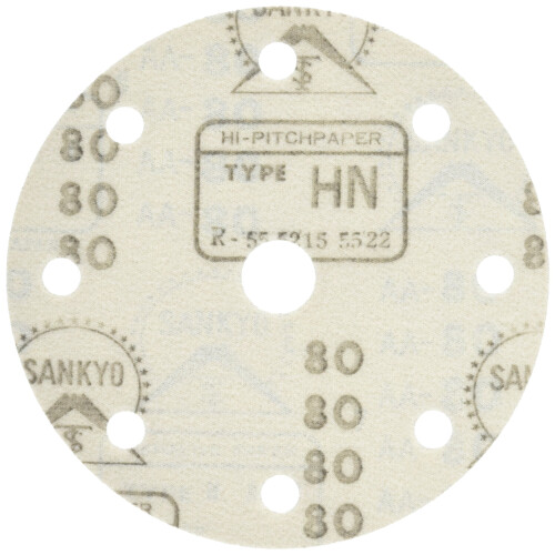 Makita Makita 794609-5 Disco abrasivo nmero 80 de 6 polegadas, pacote com 10 1
