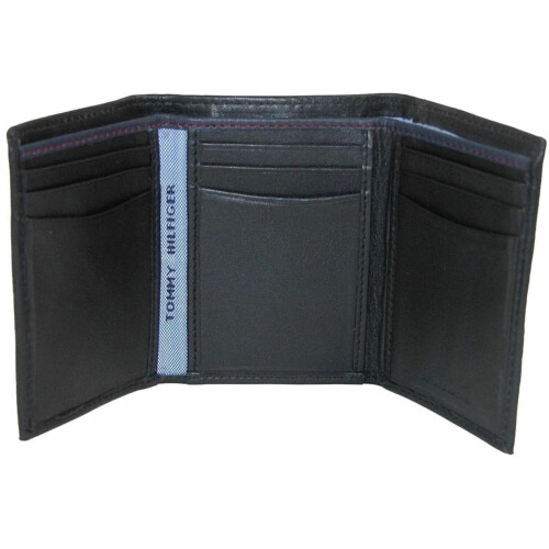 Tommy Hilfiger Tommy Hilfiger m?nds l?dertrifold tegnebog 1
