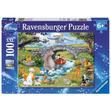 'Palapeli Eläimet - RAVENSBURGER - Eläinystäväperhe - 100 palaa - Sekä tytöille että pojille - 6 vuotta ja yli'