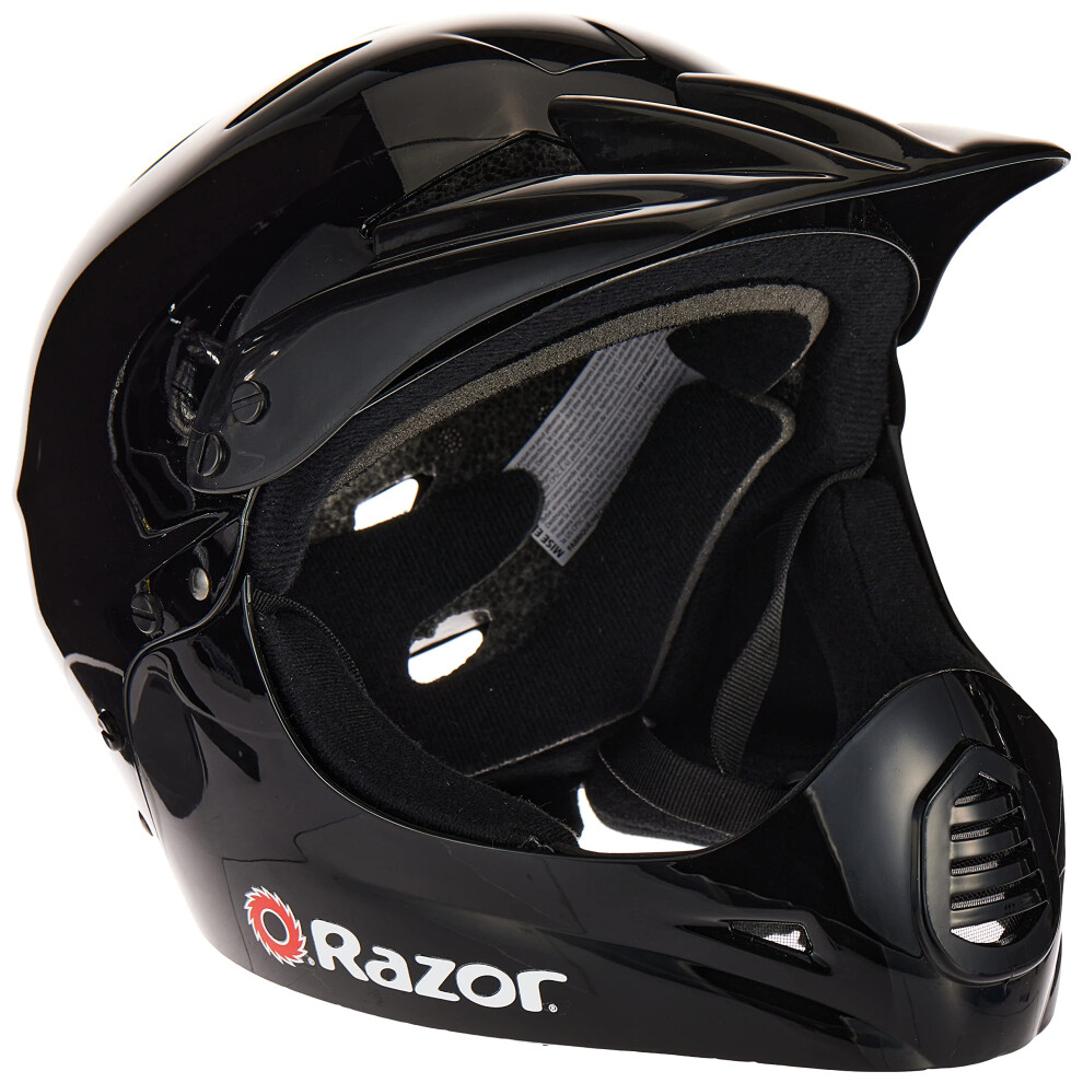 Razor Full Face Youth Helmet Black