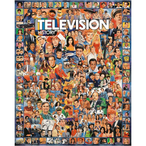 Quebra-Cabeça de História da Televisão - 1000 Peças
