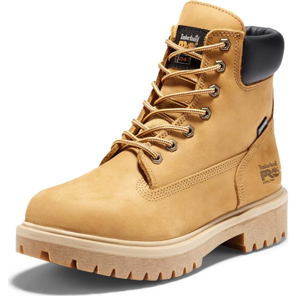 Timberland PRO Waterbuck Wheat  Men's  Steel Toe  EH  Insulated  Waterproof  6 Inch Work Boot (8.5 M)