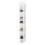 Whitmor Whitmor Hanging Shoe Shelves 10 Section White 1