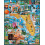 Quebra-Cabeça White Mountain Puzzles Florida - 1000 Peças 1
