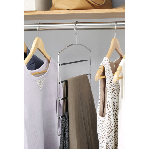 Whitmor Whitmor 6021-184 Pants Hangers  1  Chrome 1