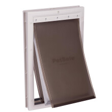 Porta per animali domestici PetSafe Extreme Weather Energy Efficient - Sistema a 3 ante - Per cani di grossa taglia fino a 100 libbre