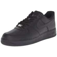 Nike Air Force 1 Low All Black 2012 Neue Herren Klassische Freizeitschuhe 315122-001 [EU Größe 40]